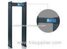 Full Color Portable Metal Detector / Multi Zone Body Security Scanner With Touch Screen