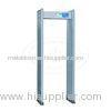 Silver Grey 4 Zones Walk Through Metal Detector Security Gate For Prison / Court