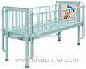 Mobile Pediatric Hospital Beds For Kids With Single Manual Crank