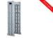 Custom Infrared Court / Prison Metal Detectors Door Frame 255 Sensitivity IP67