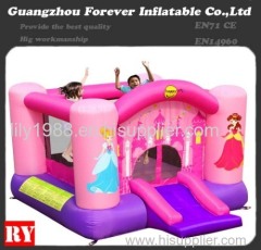 Most popular inflatable pink bouncer house