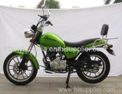 huasha motor general motorcycle 150cc retro GN apple green