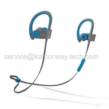 New Beats by Dre Beats Powerbeats2 Wireless In-Ear Active Collection Headphones Flash Blue
