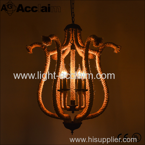 Candle Chandeliers American country Chandeliers Room Lighting Industrial Light