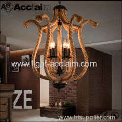 Candle Chandeliers American country Chandeliers Room Lighting Industrial Light