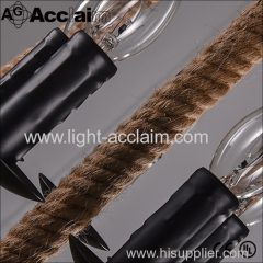 Candle Chandeliers American country Chandeliers Room Lighting Industrial Light