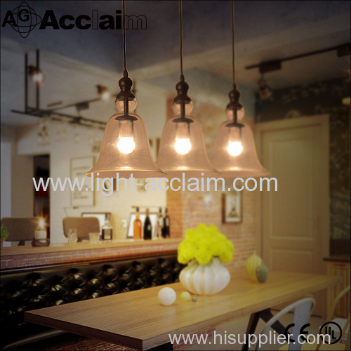 pendant lighting for dining room Creative glass chandelier American chandelier Industrial Light kitchen pendant lighting