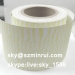 destructive paper label material/security destructible warranty sticker paper roll/security destructible paper