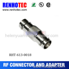 Straight F Female to RCA Male adapter 180 degree