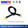 China Supplier Double MCX Male Coaxial Connectors for RG174 Custom RF Cable Assembly