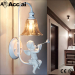 led wall lights indoor LED indoor wall lamp bedroom sconces wall lamps rustic wall light fixtures glass wall lamp
