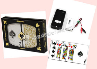 Brazil Copag Gold / Black 1546 Marked Poker Cards /Spy Playing Cards