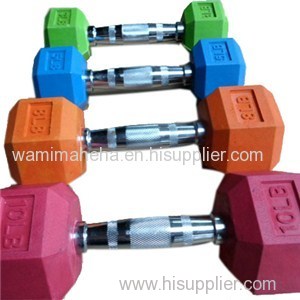 Colorful Rubber Dumbbell Product Product Product