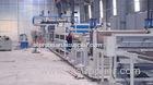 1Tons - 1.2Tons Aluminum Composite Panel Machine CE Co - Extrusion With 4 Extruders