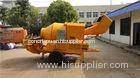 30KW Electric Cement Mixer Concrete Mobile Mixer 16 Square Power Line