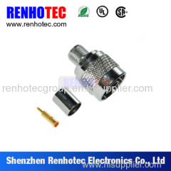 50 ohm plug crimp N connectors for RG58 RG59 cable connection