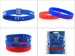 new products arts and crafts rubber gift silicone bracelet for promotional gift