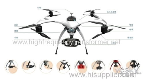 Outdoor unmanned photography plane