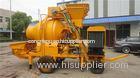 50kw HBT2506 Concrete Mobile Mixer Volumetric Concrete Mixer For 150m Long Pump