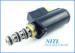 Black Color Pump Solenoid Valves With Red Dot 121-1491 For Caterpillar 320 / 325