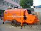 HBT8016 Trailer Concrete Pump Easy Stirred By Truck Mixer 5500kg