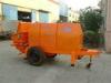 Oil Cement Pump Trailer HBT8013 Concrete Trailer Mixer Cooled Temprature By Air