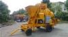 4 Wheel Stationary Concrete Pump And Mixer Seprated From Trailer Generator