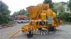 4 Wheel Stationary Concrete Pump And Mixer Seprated From Trailer Generator