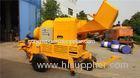 HBT1508 Batching Machine Concrete Pan Mixer 100 Or 125mm Pipe Diameter