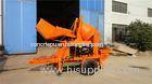 ZL08 Mini Concrete Mixer HBT0804 Loads Stone Sand 200L Hopper By Men