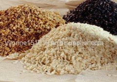 white sesame with hulled