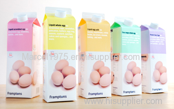 Liquid egg bag in box 1-25liters