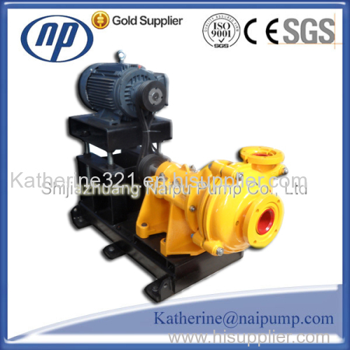 3/2 horizontal A49 wear resistant tailing pump