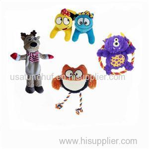 Cartoon Stuffed Plush Pet Toy