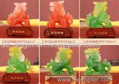 resin imitation jade kylin/kylin China/resin imitaion jade crafts