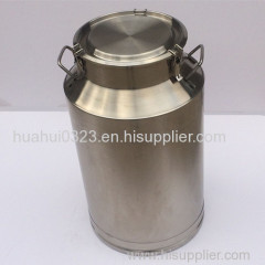 304/316 top quality stainless steel milk cans with valve