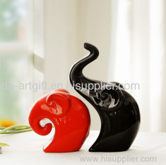 Ceramic Elephant for Home Decirative Crafts