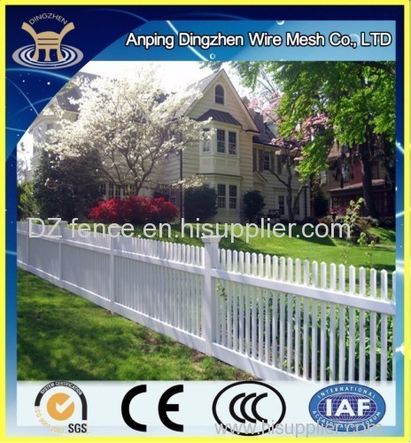 ECO-friendly decorative white privacy pvc vinyl fence made in china