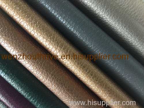 modern popular synthetic leather for sofa chair furniture