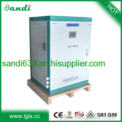 40kw dc to ac power inverter with LCD display/VFD/CE certificate