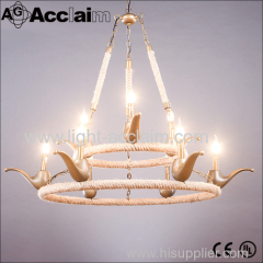 2016 Creative Industries lights rope wheel Industrial Lighting for dining room