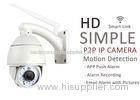 Outdoor TF Card PTZ IP CameraP2P 5X Optical Zoom H.264 Video Compression