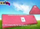 Airtight Inflatable Tumbling Track Red Tumble Track Trampoline Professional