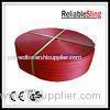 5Ton Red 150mm 125mm Flat Polyester Webbing for Lifting Sling