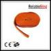 Single - ply 2" polyester Loop racing / motorcycle / car tow strap Orange
