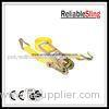 3" / 4" x 30ft Truck ratchet tie down straps with Wire Hook B.S. 15000LBS / 16200LBS