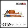EN12195-2 Heavy Duty cargo straps / lashing belt with breaking strength 4Ton