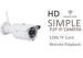 Smart Link PIR Sensor Outdoor IP Wireless Camera H.264 With Metal Shell