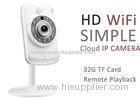 2 Way Talk High Definition Surveillance Cameras 720P With 32G TF Card