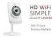 2 Way Talk High Definition Surveillance Cameras 720P With 32G TF Card